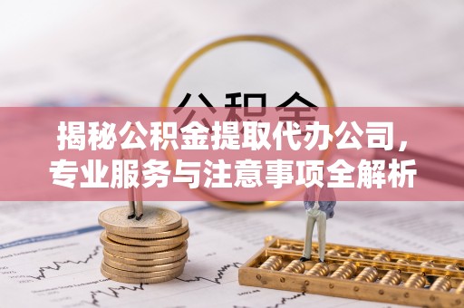 蒙阴揭秘公积金提取代办公司，专业服务与注意事项全解析