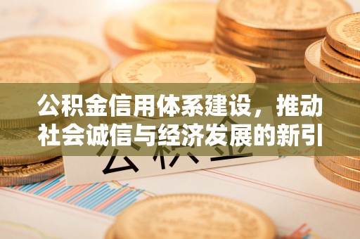 蒙阴公积金信用体系建设，推动社会诚信与经济发展的新引擎
