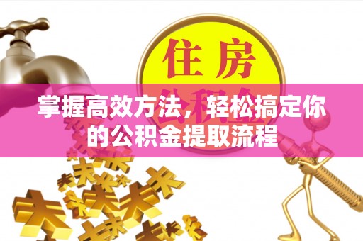 蒙阴掌握高效方法，轻松搞定你的公积金提取流程