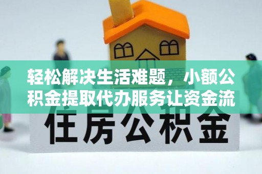 蒙阴轻松解决生活难题，小额公积金提取代办服务让资金流动更便捷