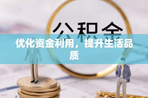 蒙阴优化资金利用，提升生活品质