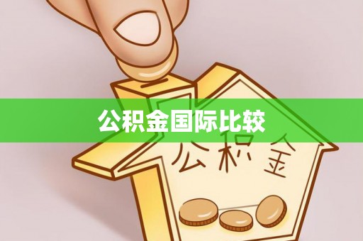 蒙阴公积金国际比较