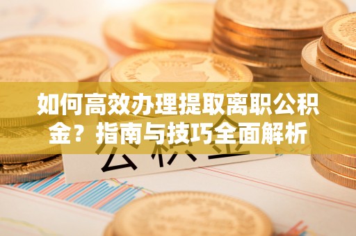 蒙阴如何高效办理提取离职公积金？指南与技巧全面解析