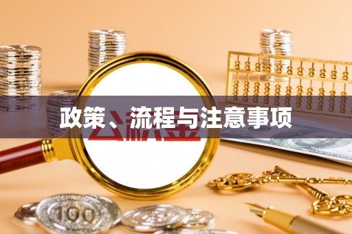 蒙阴政策、流程与注意事项