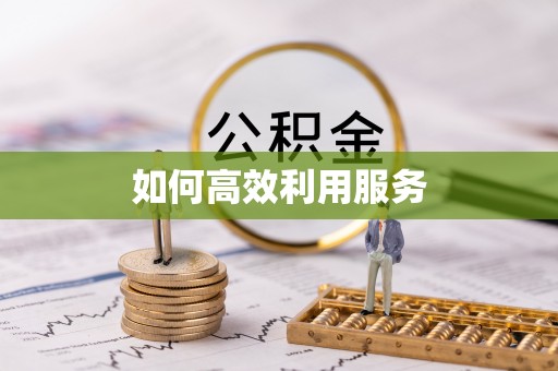 蒙阴如何高效利用服务