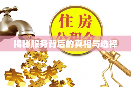 蒙阴揭秘服务背后的真相与选择