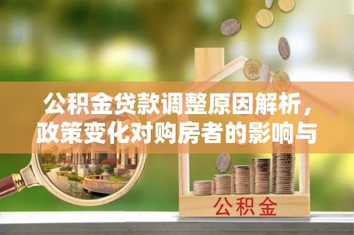 蒙阴公积金贷款调整原因解析，政策变化对购房者的影响与应对