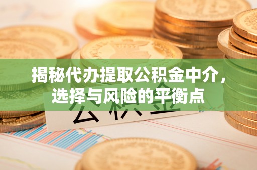蒙阴揭秘代办提取公积金中介，选择与风险的平衡点