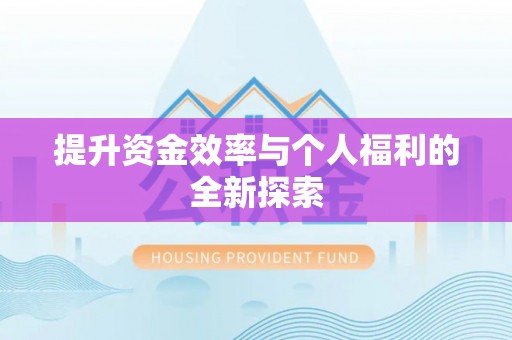 蒙阴提升资金效率与个人福利的全新探索