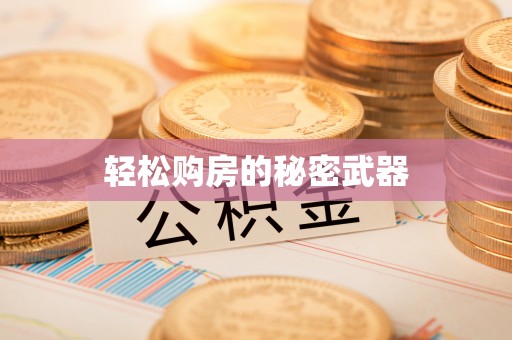 蒙阴轻松购房的秘密武器