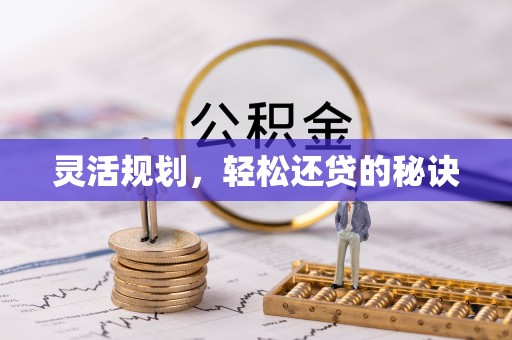 蒙阴灵活规划，轻松还贷的秘诀