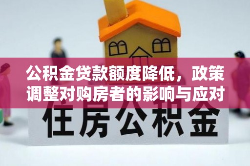 蒙阴公积金贷款额度降低，政策调整对购房者的影响与应对策略