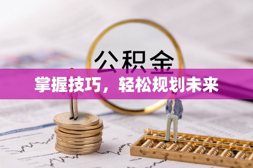 蒙阴掌握技巧，轻松规划未来