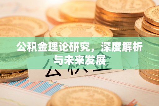 蒙阴公积金理论研究，深度解析与未来发展
