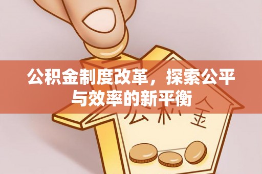 蒙阴公积金制度改革，探索公平与效率的新平衡