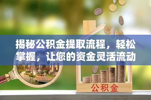 蒙阴揭秘公积金提取流程，轻松掌握，让您的资金灵活流动